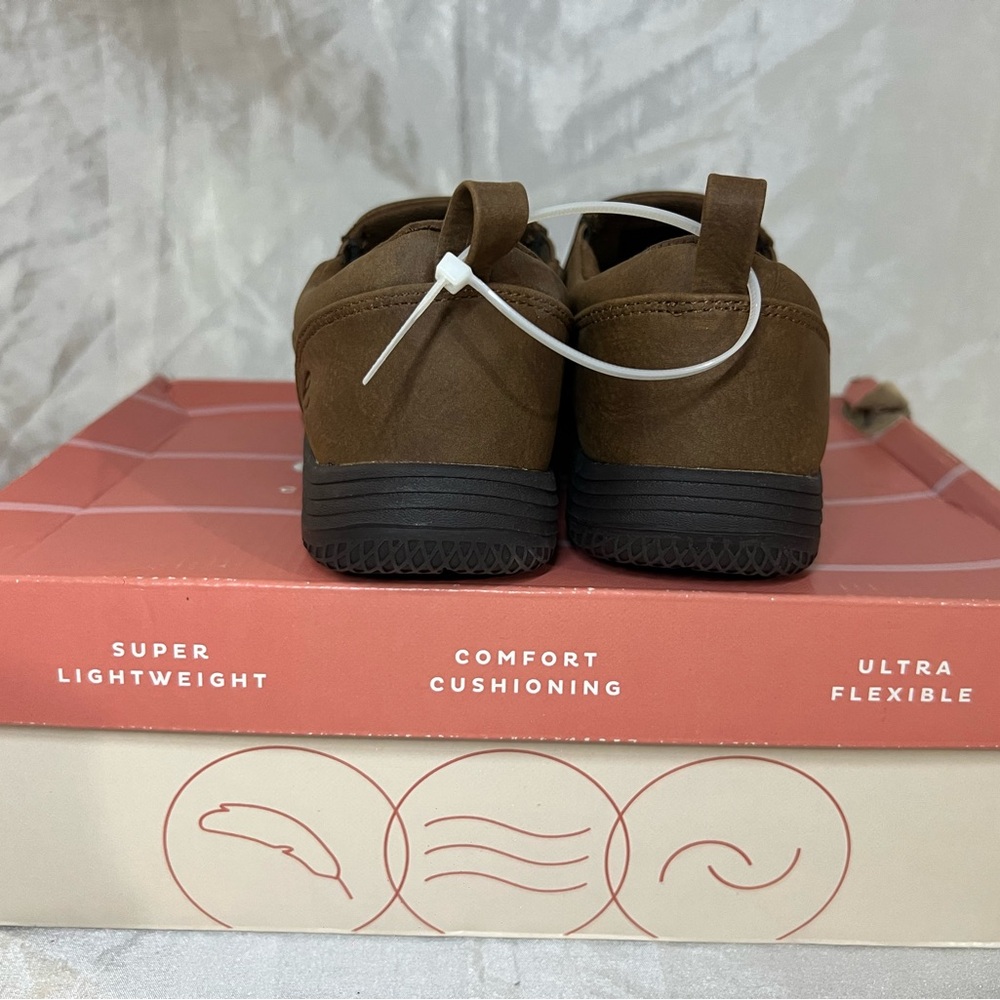 Easy Spirit Brown Comfort Slip On Loafers Women Size 7 New With Tags - Picture 11 of 11